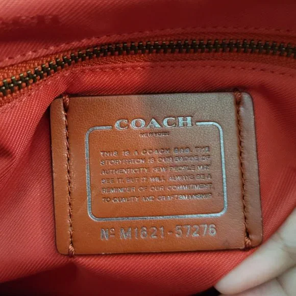 Coach Brooklyn Carryall 34 57276 Terracotta